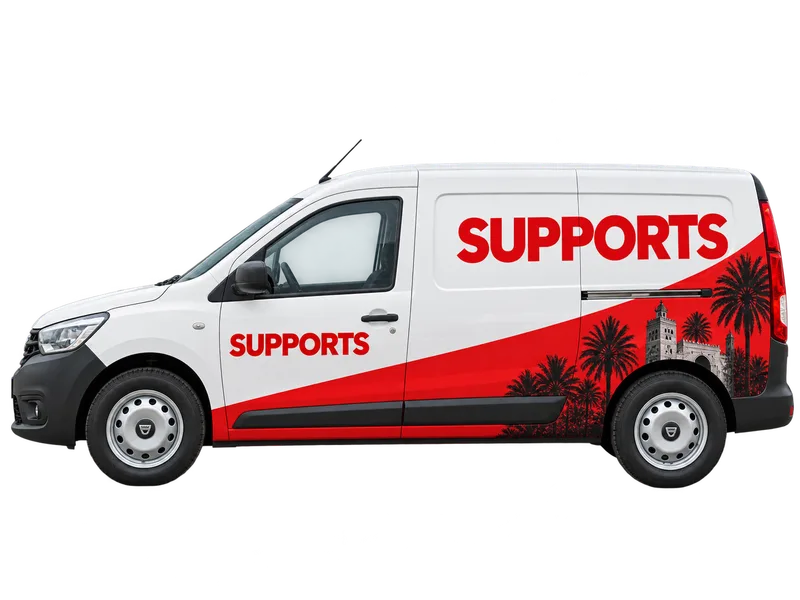 Voiture de taille moyenne imprimé par SUPPORTS à Marrakech
